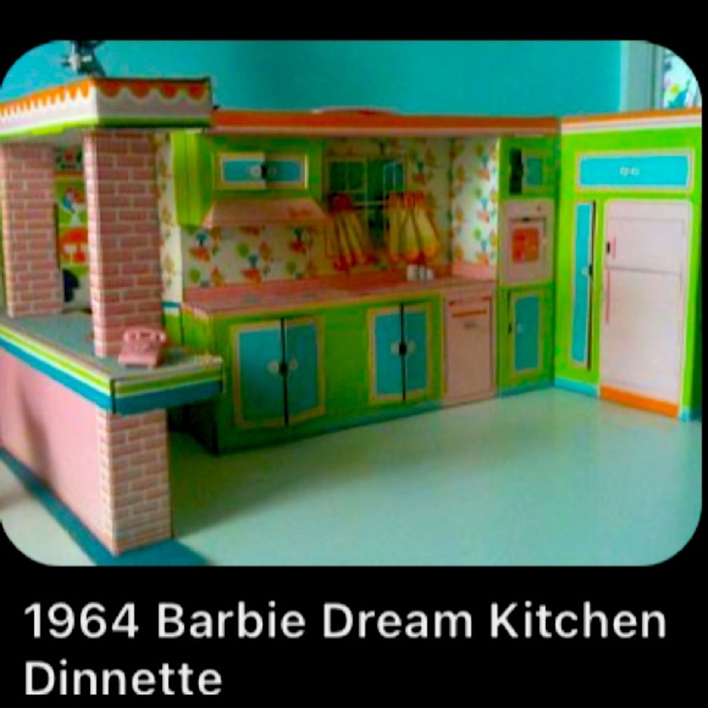 In search of a 1960’s Barbie kitchen dinette set